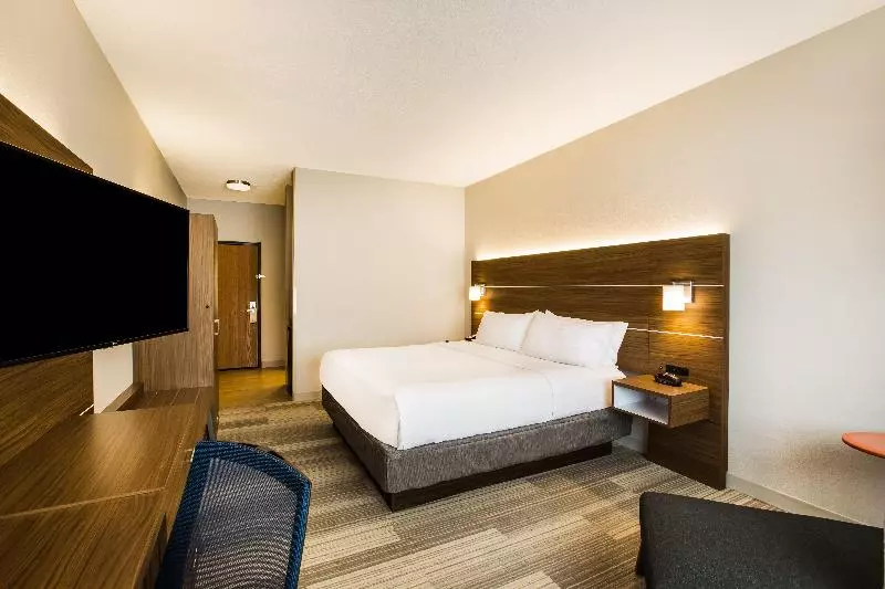 キングサイズベッドのスタンダードルーム, Holiday Inn Express Hotel & Suites Bellevue Omaha Area, An Ihg