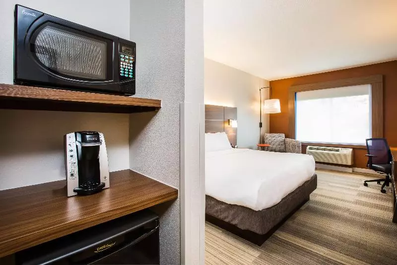 キングサイズベッドのスタンダードルーム, Holiday Inn Express Hotel & Suites Bellevue Omaha Area, An Ihg