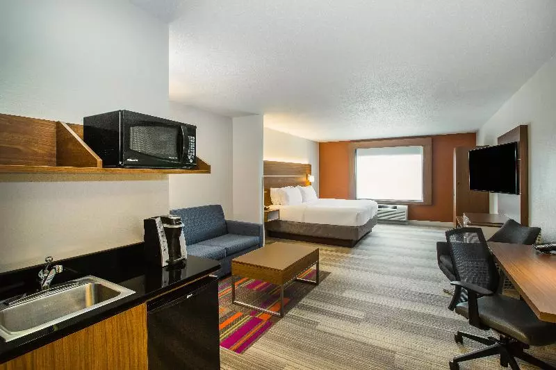キングサイズベッドのスイートルーム, Holiday Inn Express Hotel & Suites Bellevue Omaha Area, An Ihg