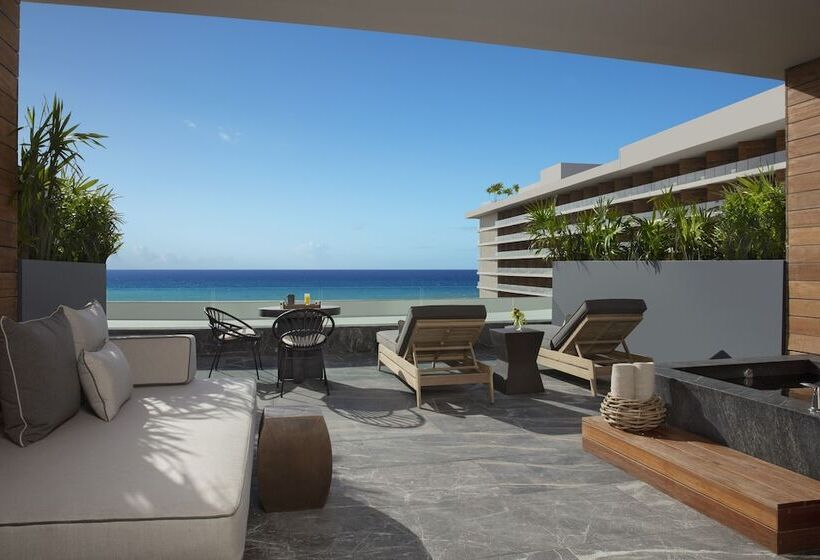 小型套房俱乐部海洋风景, Secrets Moxché Playa del Carmen - Adults Only - All Inclusive