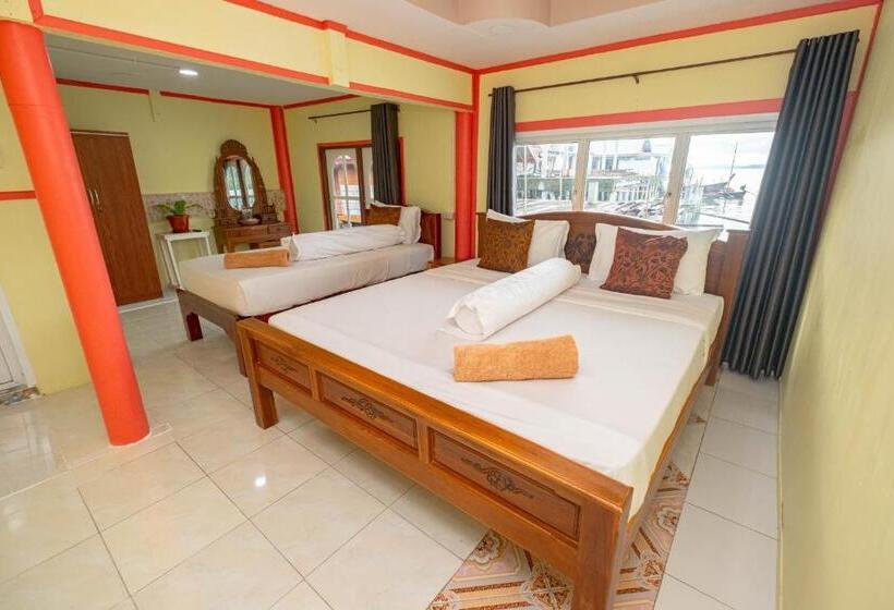 غرفة ديلوكس مزودة بشرفة, Jamesbond Bungalow Koh Panyee