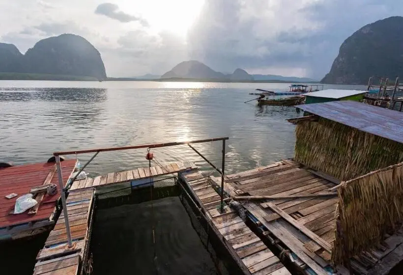 バルコニー付きデラックスルーム, Jamesbond Bungalow Koh Panyee
