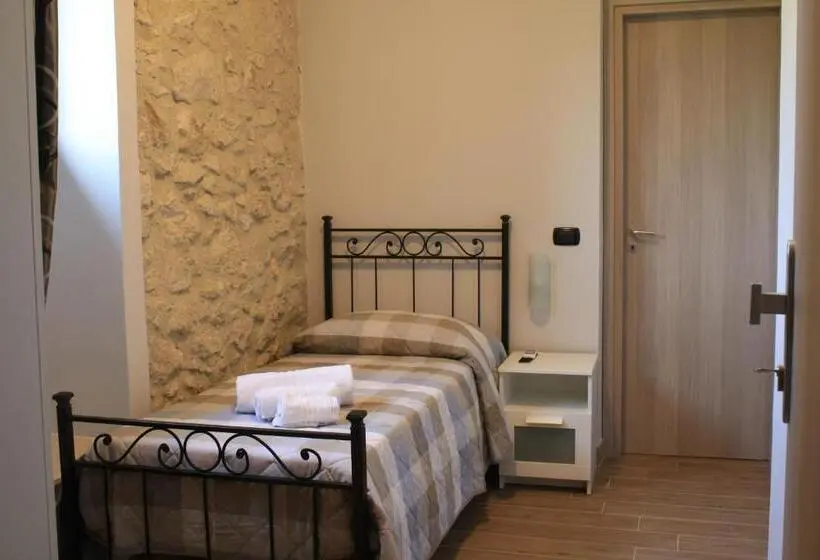 庭の見えるシングルルーム, Tenuta Lanza Il Mulino