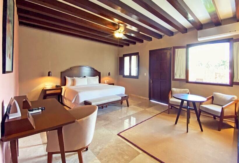 プールの見えるデラックスルーム, Casa Lucia Hotel Boutique