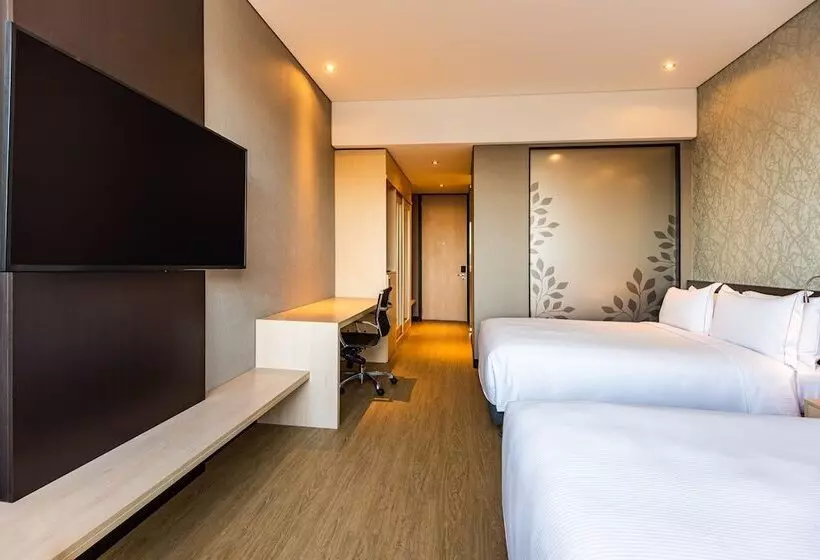 اتاق استاندارد با 2 تخت دوبل, Doubletree By Hilton Bogota Salitre Ar
