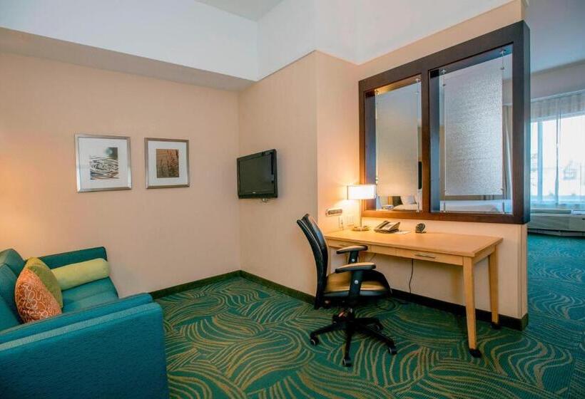 스위트 킹사이즈 침대, Springhill Suites By Marriott Pueblo Downtown