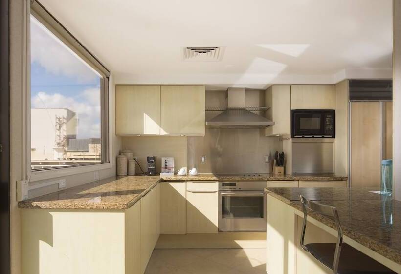 Апартаменты Пентхаус 2 Спальни, Lotus Honolulu At Diamond Head