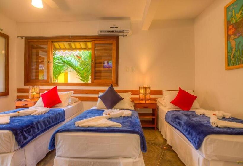 غرفة قياسية ثلاثية, Pousada Maria Farinha