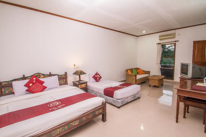 Трехместный Номер Deluxe, Puri Saron Hotel Madangan   Gianyar