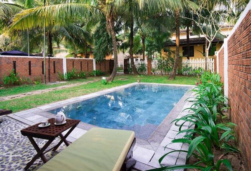ویلای یک اتاق خوابه با استخر شنا, Le Belhamy Beach Resort & Spa Hoi An