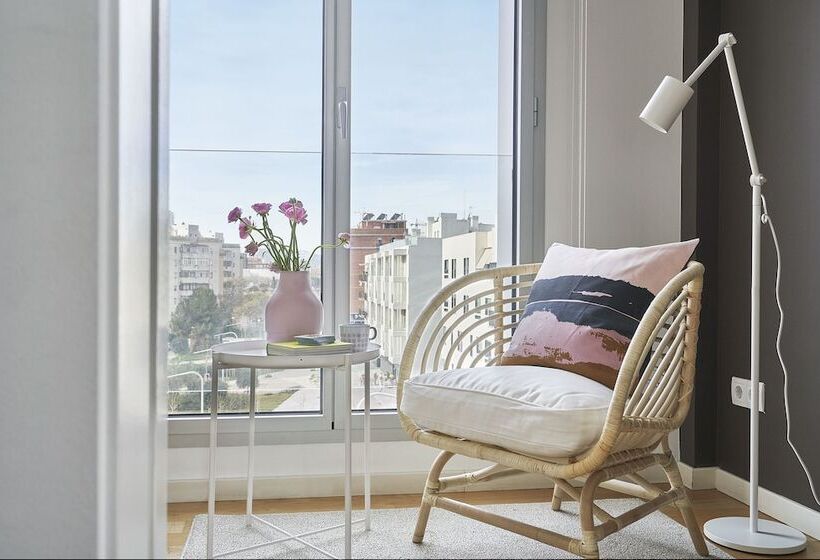 Апартаменты Премиум 1 Спальня, Lugaris Beach Apartments