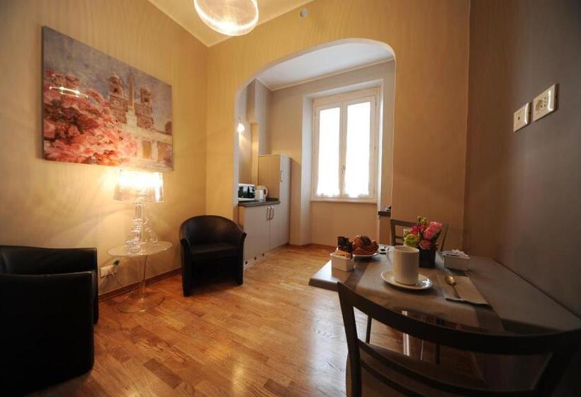 آپارتمان عادی 1 خوابه, Trianon Borgo Pio Apart