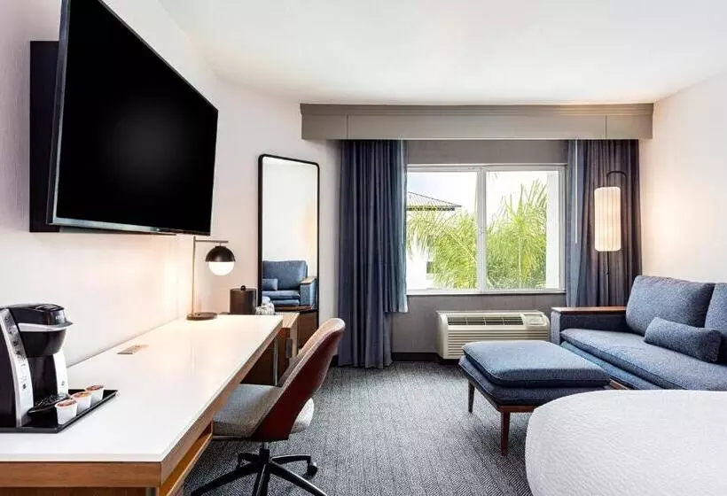 キングサイズベッドのスタンダードルーム, Courtyard By Marriott Anaheim Resort/convention Center