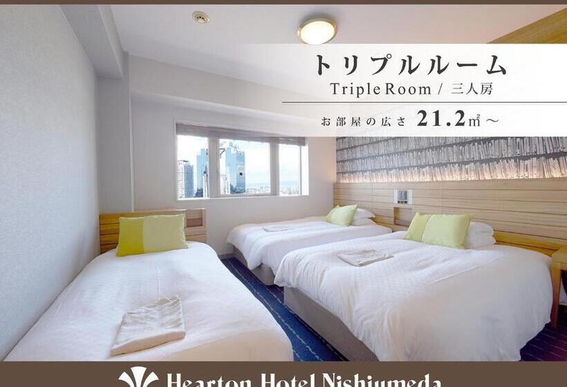标准三人间, Hearton Hotel Nishi Umeda