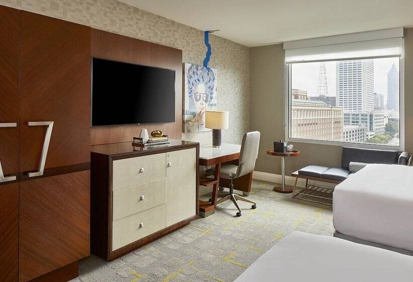 Standaardkamer met 2 Tweepersoonsbedden, Renaissance Atlanta Midtown