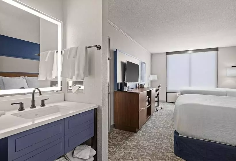 ２ダブルベッドのスタンダードルーム, Americinn By Wyndham Casper Event Center Area