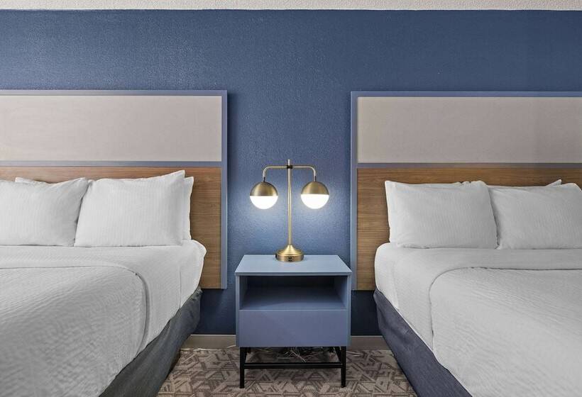 غرفه قياسيه سريرين مزدوجين, Americinn By Wyndham Casper Event Center Area