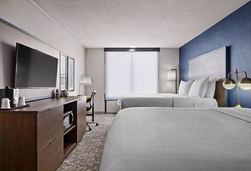 ２ダブルベッドのスタンダードルーム, Americinn By Wyndham Casper Event Center Area