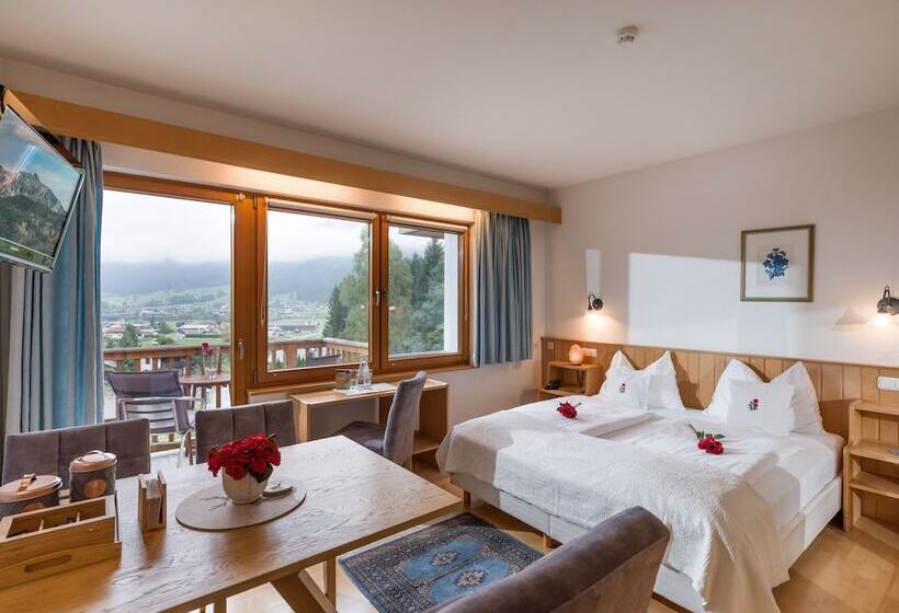דירת חדר דלוקס, Gartenhotel Rosenhof Bei Kitzbühel