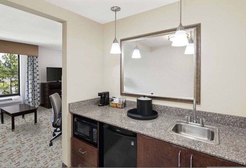 חדר סטנדרט מיטה זוגית, Hampton Inn & Suites Savannahairport