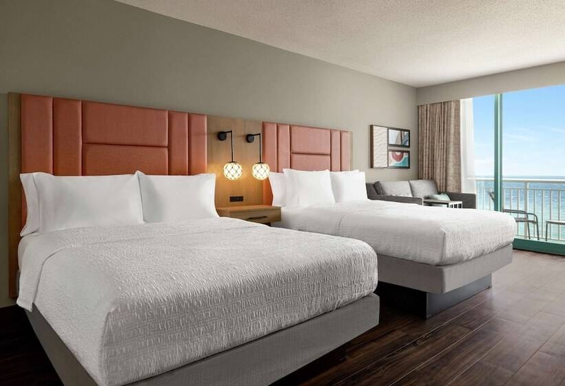 스탠다드 룸 바다 전망, Hampton Inn Virginia Beachoceanfront South