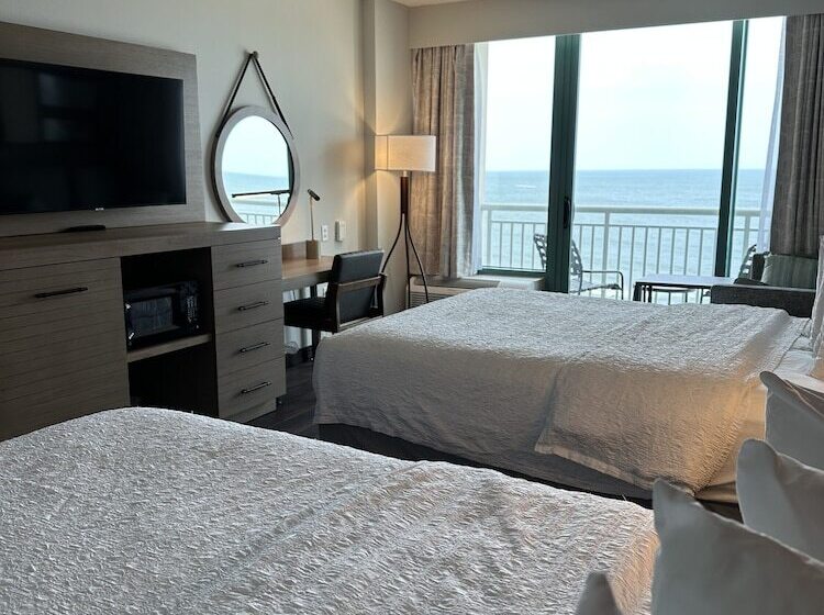 스탠다드 룸 바다 전망, Hampton Inn Virginia Beachoceanfront South
