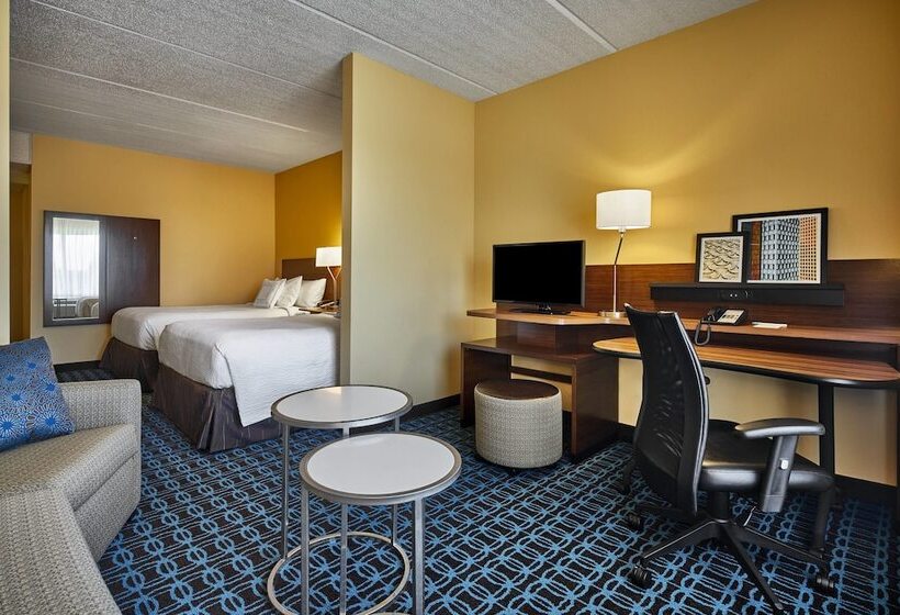 اتاق استاندارد با 2 تخت دوبل, Fairfield Inn Myrtle Beach Broadway At The Beach