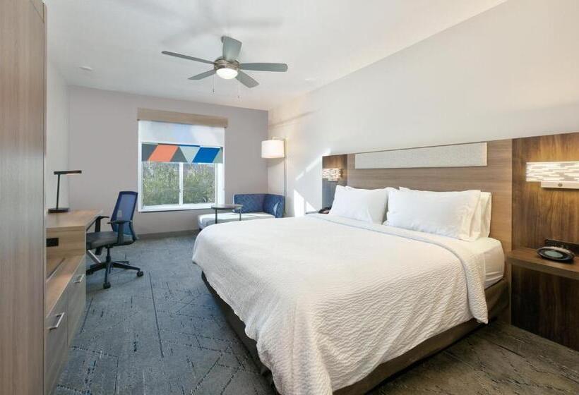 キングサイズベッドのスタンダードルーム, Holiday Inn Express & Suites North Dallas At Preston, An Ihg