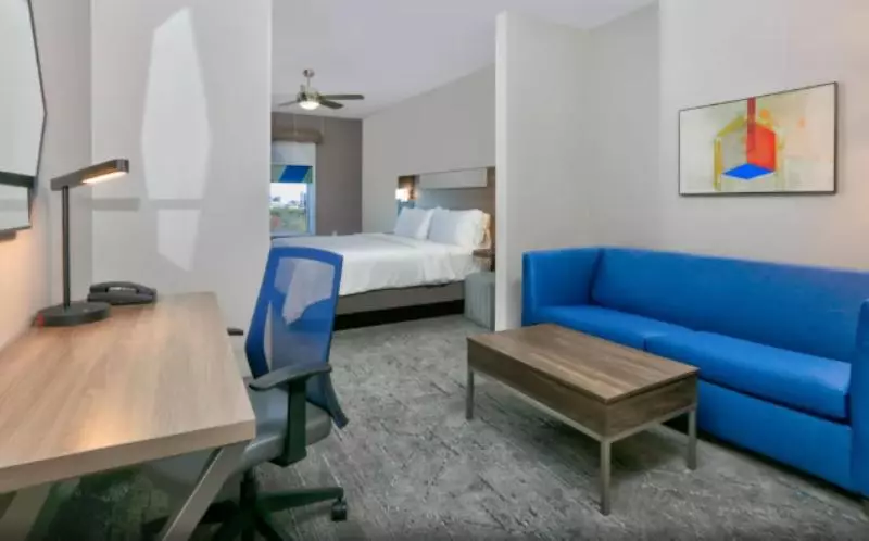 キングサイズベッドのスイートルーム, Holiday Inn Express & Suites North Dallas At Preston, An Ihg