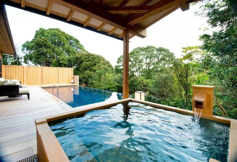 Huvila, 1 makuuhuone ja uima-allas, Abba Resorts Izu Zagyosoh