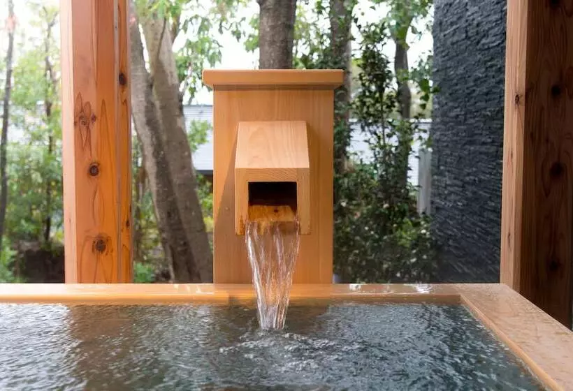 Villa 1 Makuuhuone, Abba Resorts Izu Zagyosoh