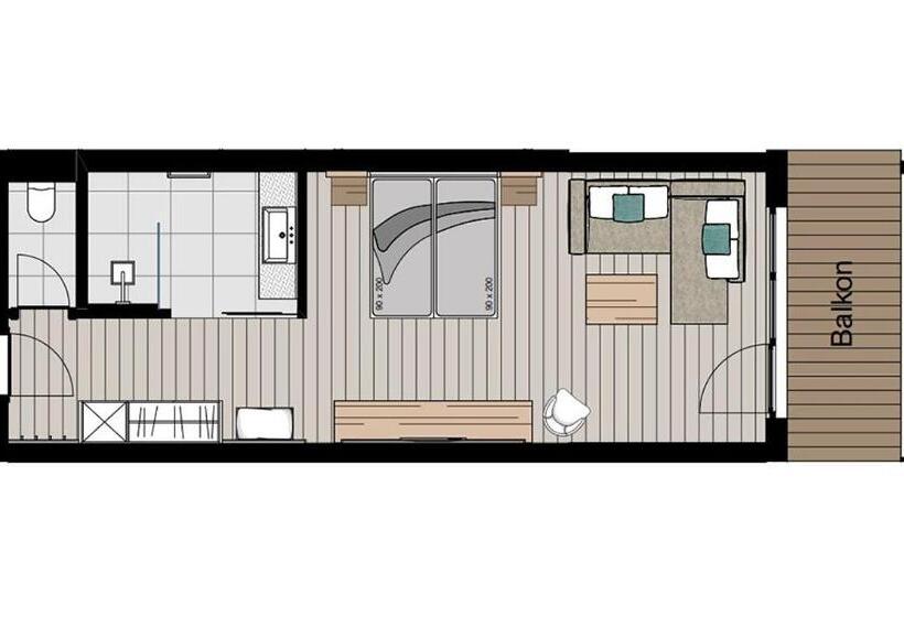 Номер Стандарт Вид на Горы, Jagdschlössl