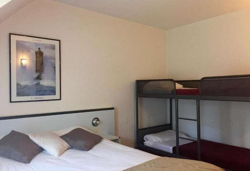 스탠다드 트리플 룸, Le Branhoc Brit Hotel Auray