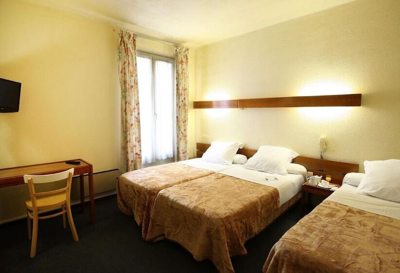 اتاق استاندارد سه نفره, Nouvel Hotel Paris 18