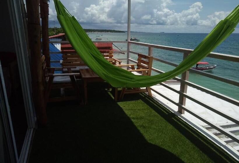 패밀리 룸 바다 전망, Posada Donde Uriel Playa Tranquila