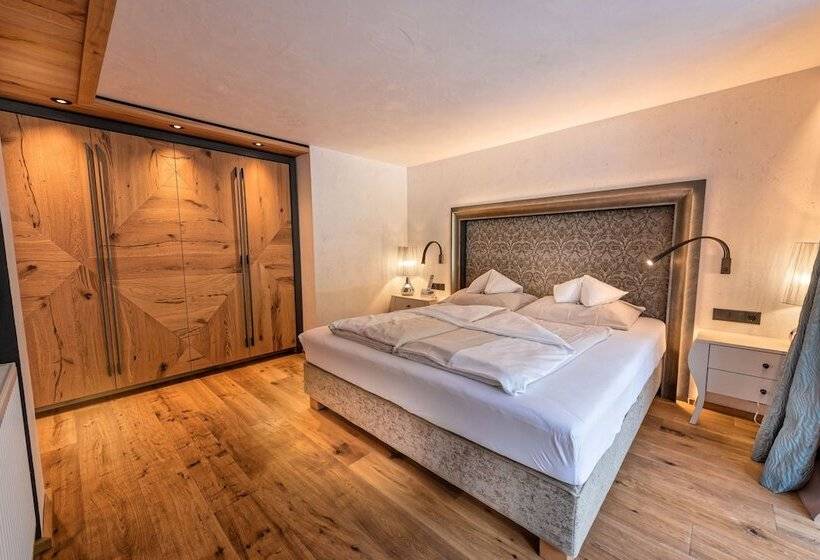 침실 1개 디럭스 아파트, Alpinhotel Berghaus Spa