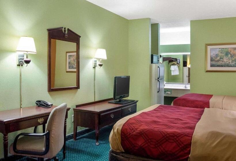 Номер Стандарт 2 Двуспальные Кровати, Econo Lodge Canton I55