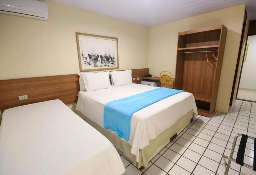 Четырехместный Номер Стандарт, Pousada Shalom Beach