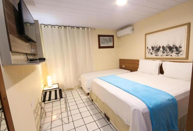 חדר סטנדרט לארבעה, Pousada Shalom Beach