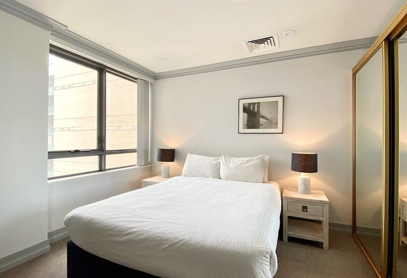 آپارتمان ممتاز سه‌خوابه رو به مناظر, Milson Serviced Apartments