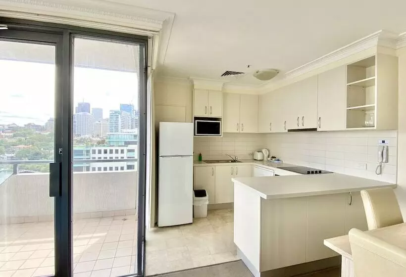 Huoneisto 1 Makuuhuone Näkymä, Milson Serviced Apartments