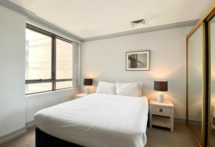 آپارتمان ممتاز سه‌خوابه رو به مناظر, Milson Serviced Apartments