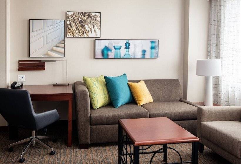 جناح غرفتين نوم, Residence Inn Long Beach Downtown
