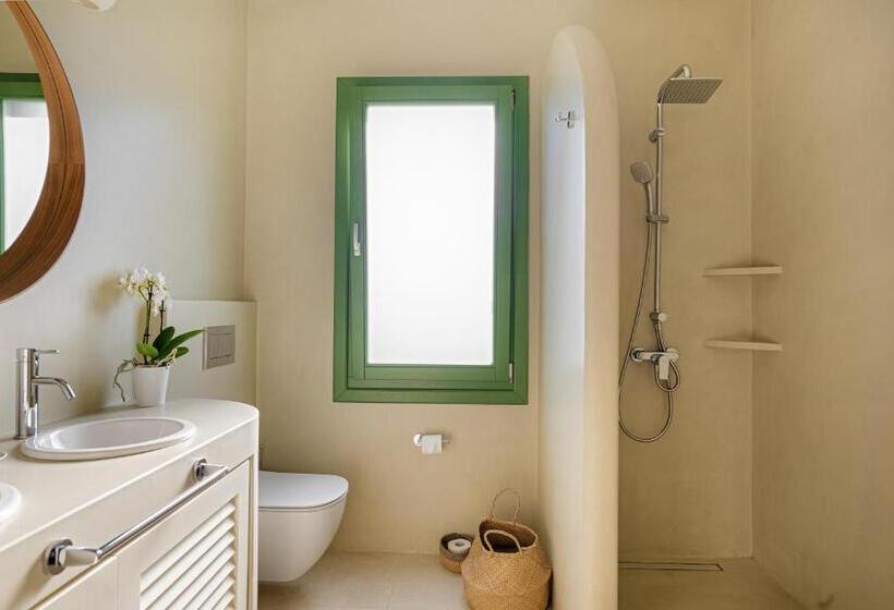 高级套房带海景, Casa Di Fiori Andros Suites