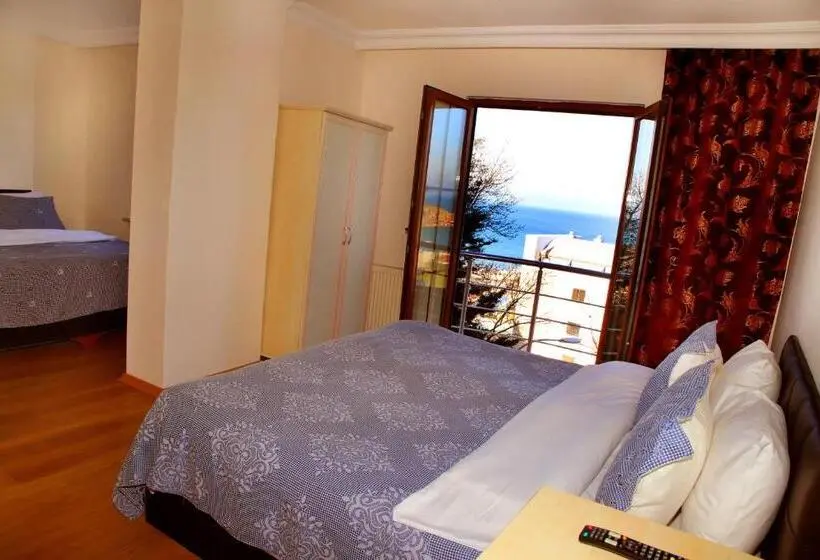 景色の見えるスタンダード4人部屋, Miletus Otel şile