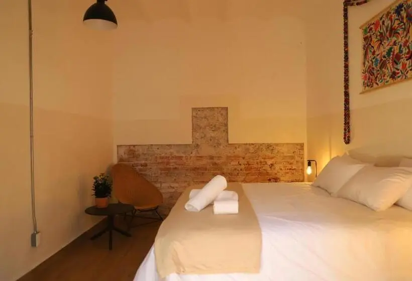 バス共有のスタンダードルーム, Viajero Cdmx Centro Hostel