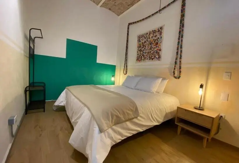 バス共有のスタンダードルーム, Viajero Cdmx Centro Hostel