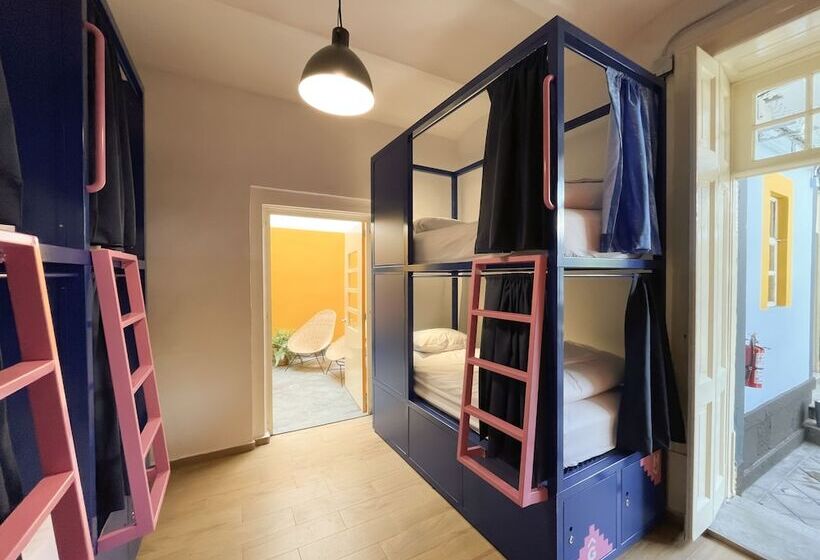 Кровать в Общей Комнате, Viajero Cdmx Centro Hostel
