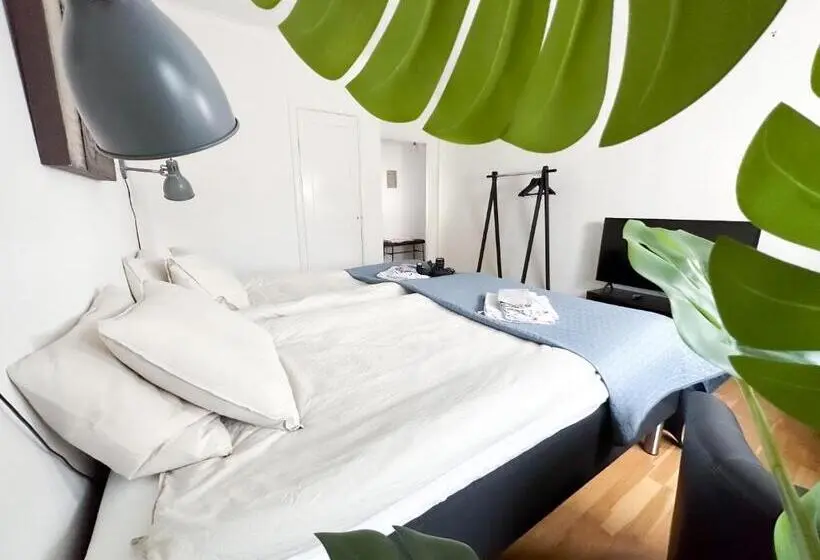 Deluxe-huoneisto 1 Makuuhuone, Strandgården Karlstad