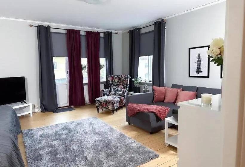 Superior-huoneisto 1 Makuuhuone, Strandgården Karlstad
